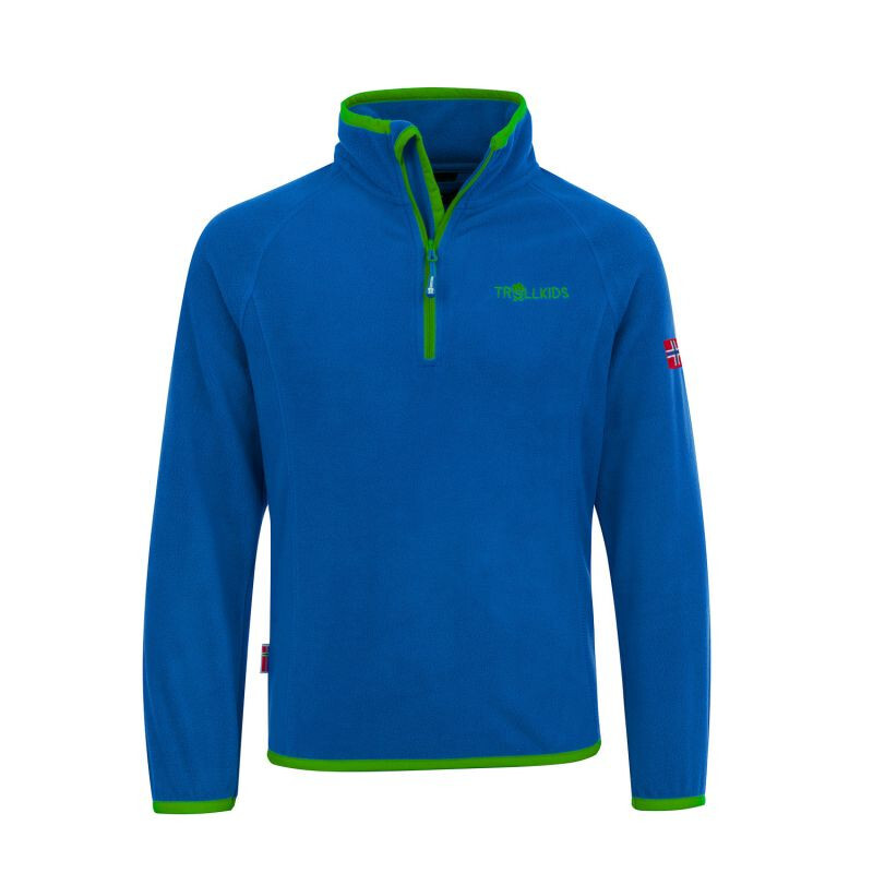 Trollkids Detská mikina Nordland Half Zip Jr 707-113 110