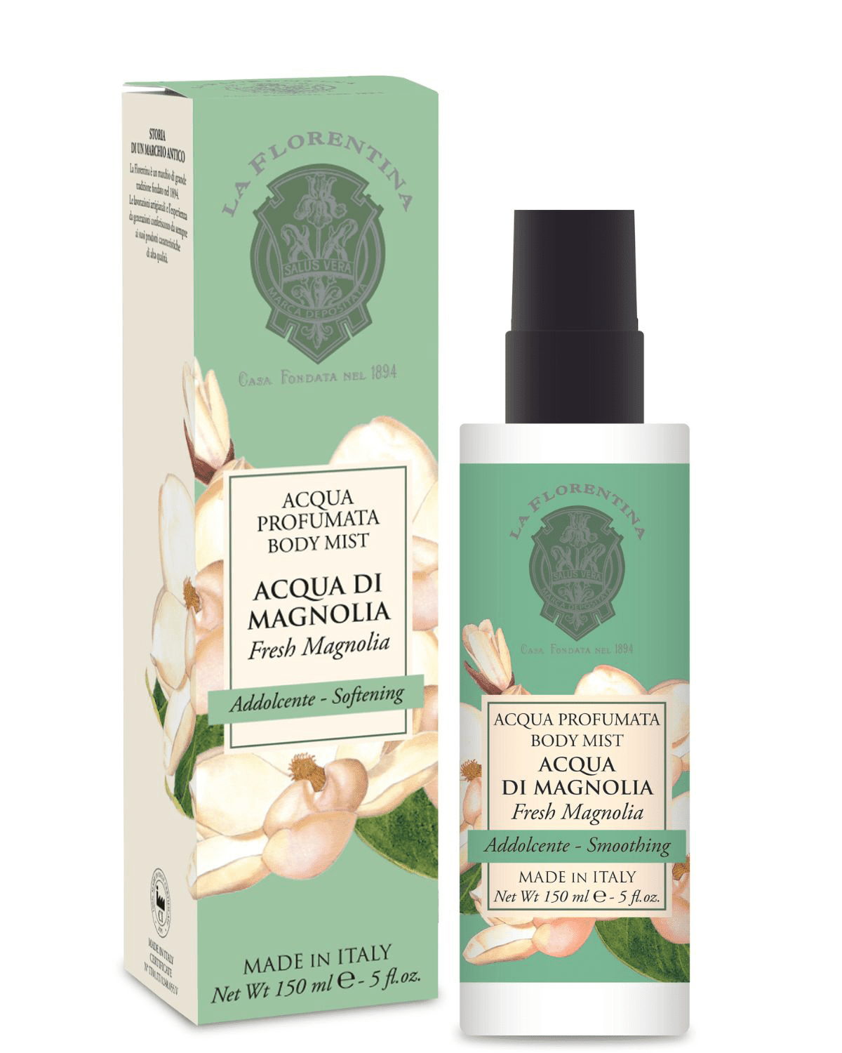 LA FLORENTINA Parfumovaná telová voda Acqua di Magnolia 150 ml