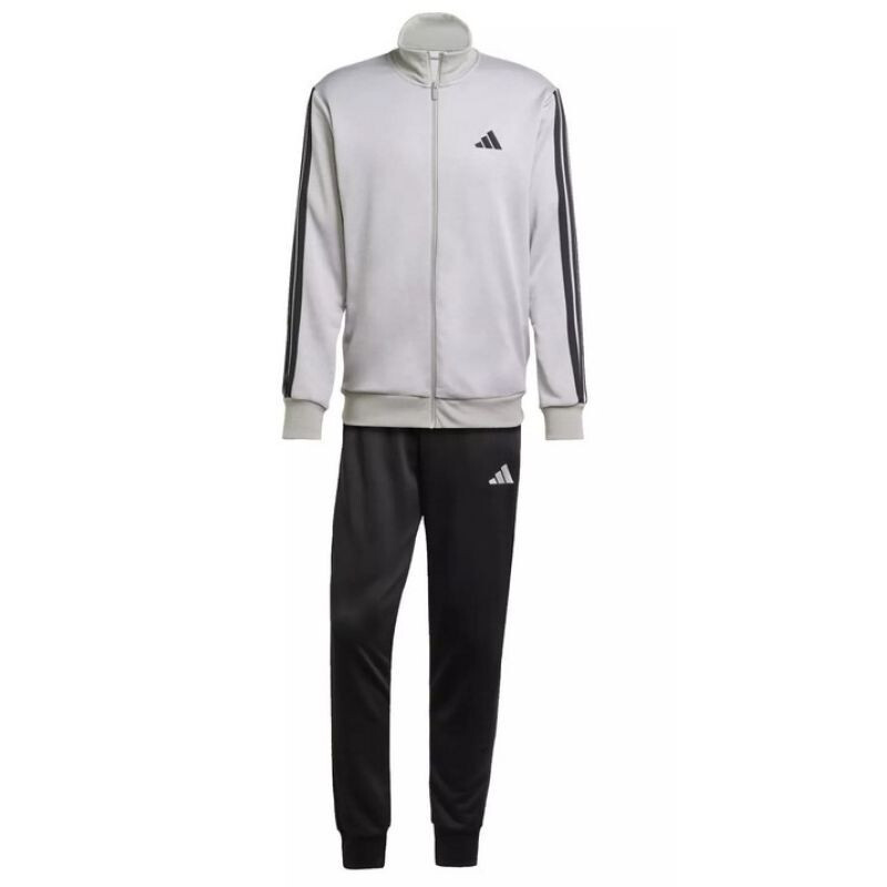 Tepláková súprava adidas Sportswear Basic s tromi pruhmi a francúzskym froté M JI8876 S