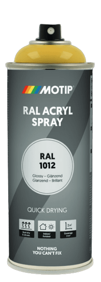 MOTIP INDUSTRIAL - Akrylová farba v spreji 400 ml ral 8016 - mahagónová