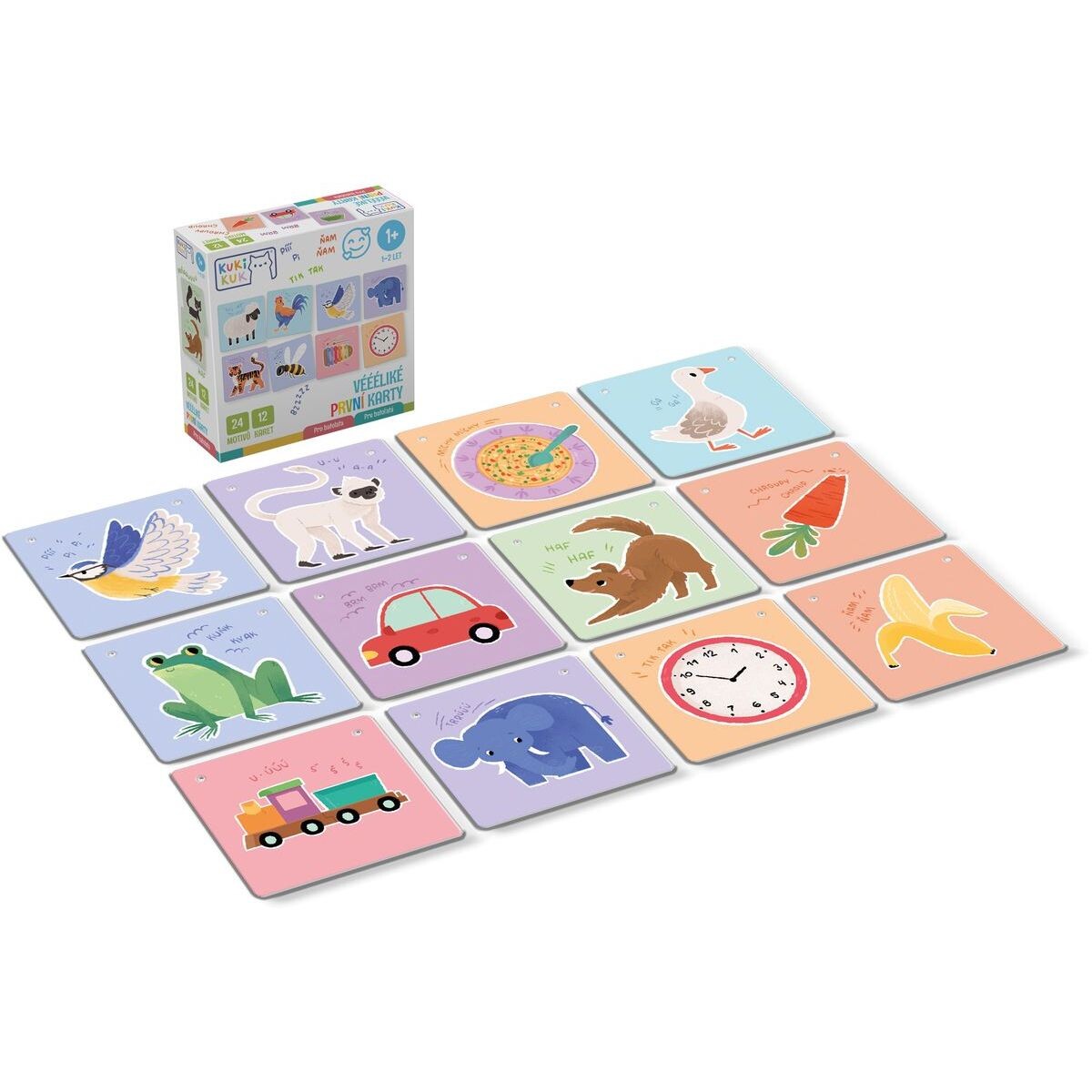 EFKO KukiKuk – Veeeľké prvé karty Pre batoľatá