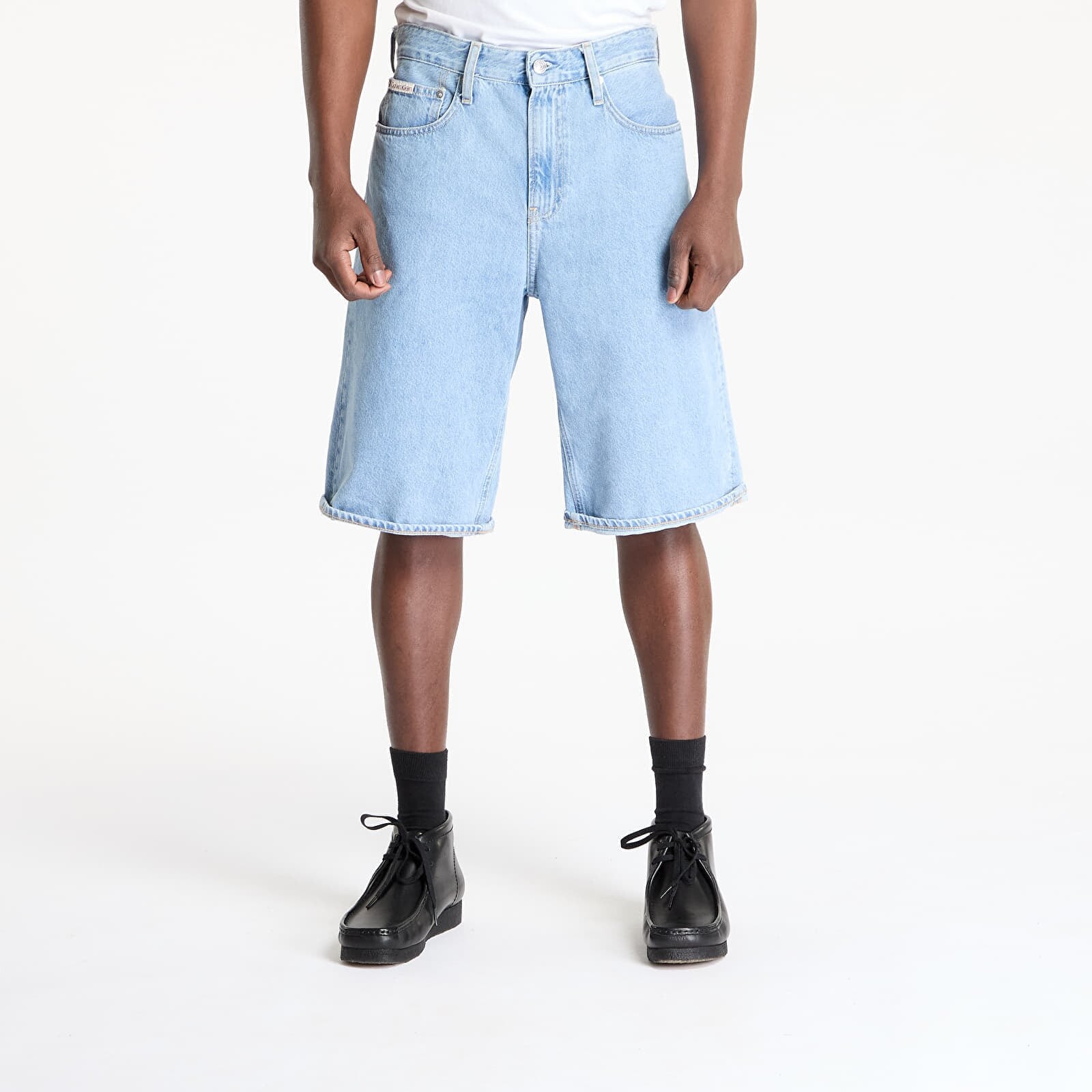 Šortky Calvin Klein Jeans Relaxed Denim Short Denim 30