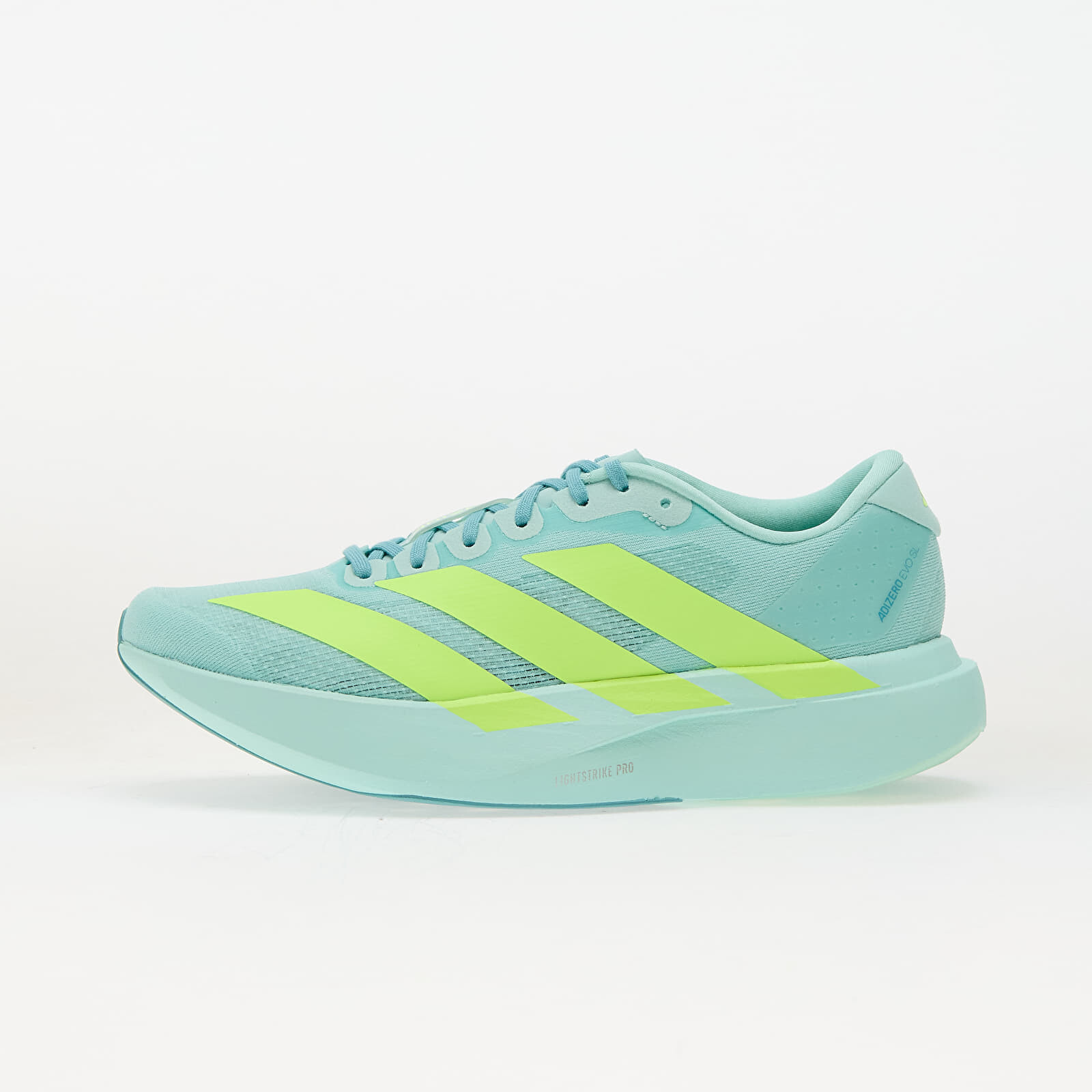 Tenisky adidas Adizero EVO SL Semi Flash Aqua/ Lucid Lemon/ Mint Ton EUR 40 2/3
