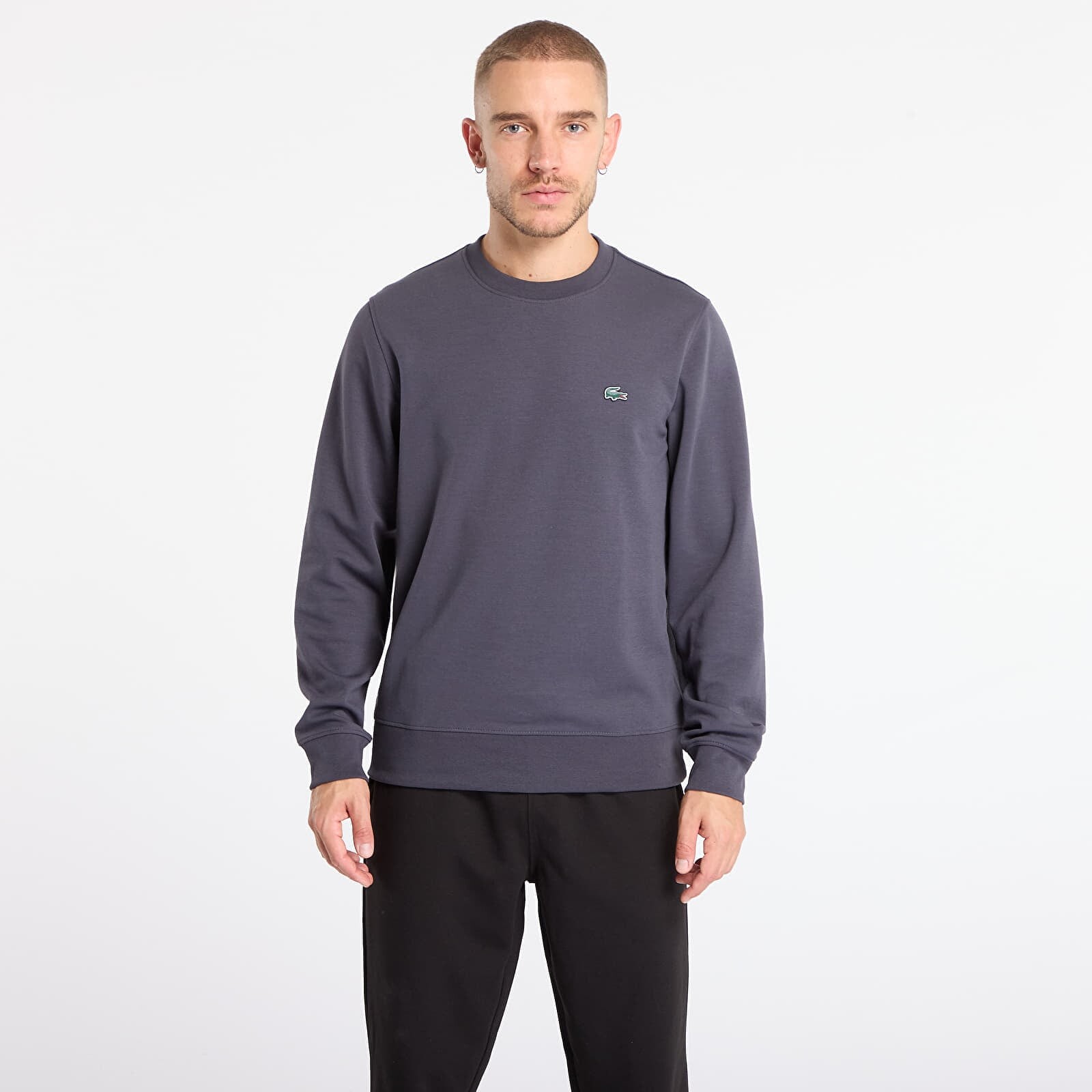 Mikina LACOSTE Men's Sweatshirt Graphite L