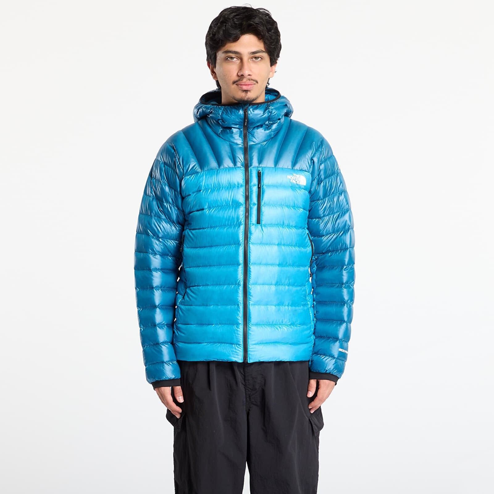 Bunda The North Face Summit Breithorn Hooded Down Jacket Meridian Blue/ Dusk Blue S
