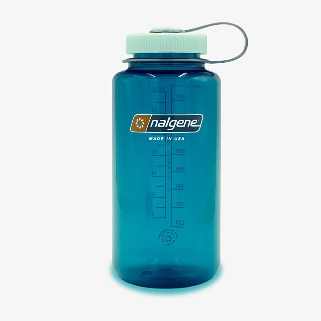 Fľaša Nalgene Wide-Mouth 1000ml Sustain Trout Green Universal
