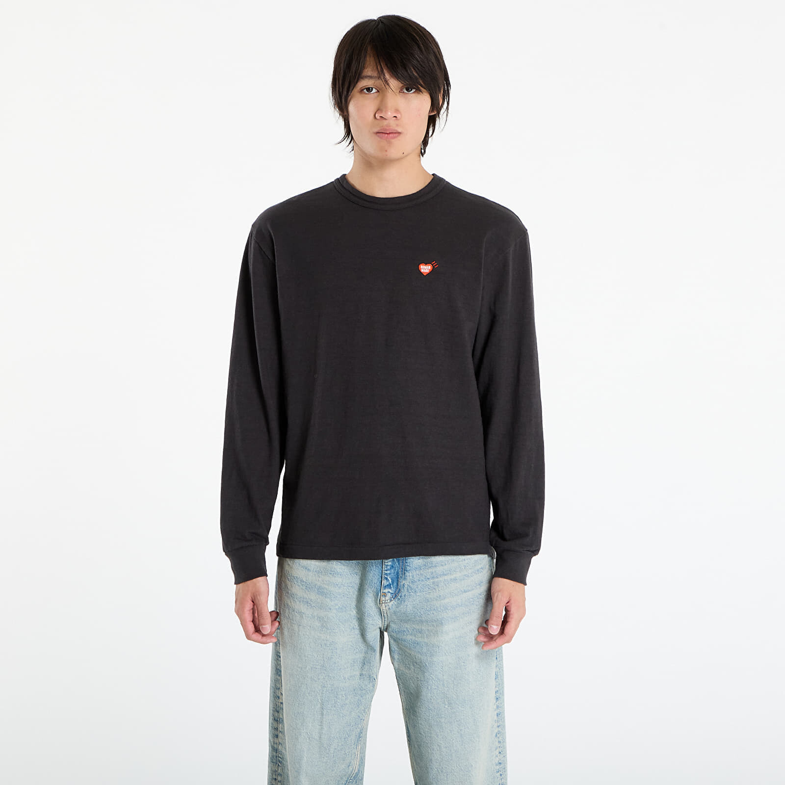 Tričko HUMAN MADE Graphic L/S T-Shirt Black XXL