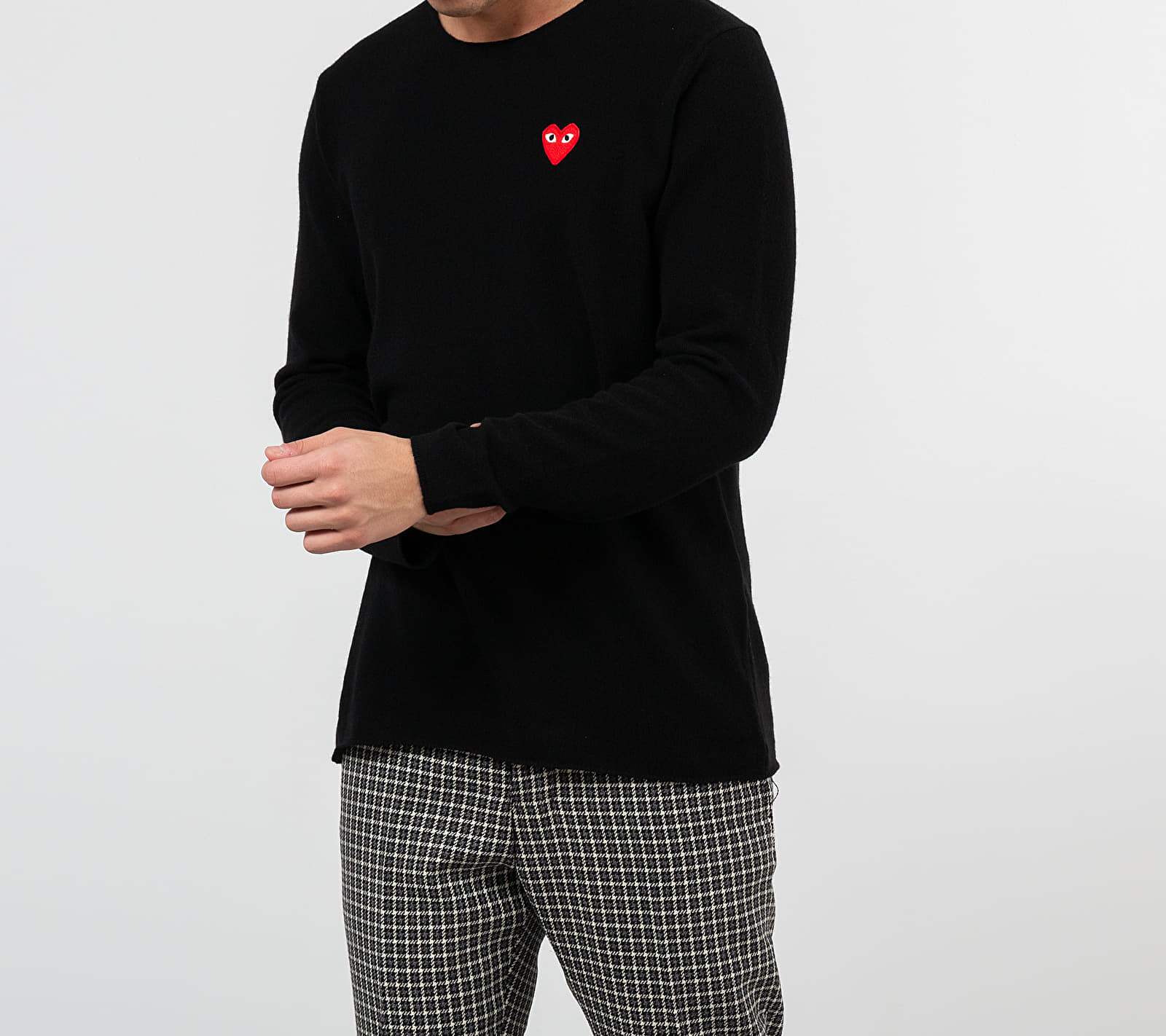 Sveter Comme des Garçons PLAY Knit Black L