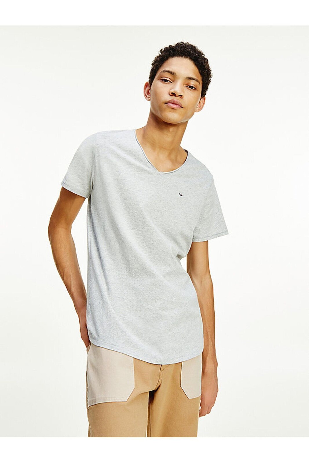 Tommy Hilfiger sivé tričko