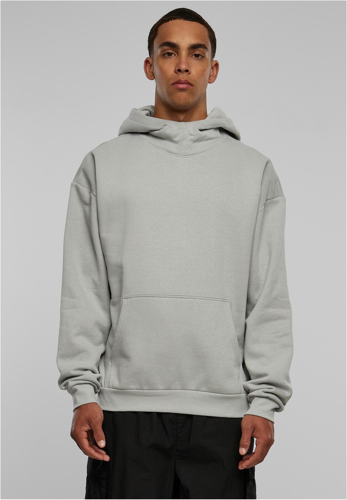 Lightweight Asphalt High Neck Hoody
