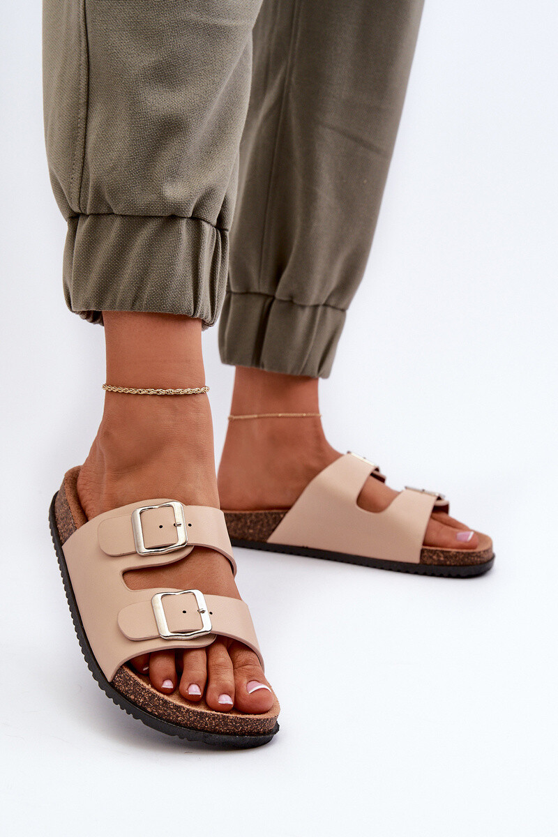 Boto Dámske sandále s prepojkami béžové Oliena