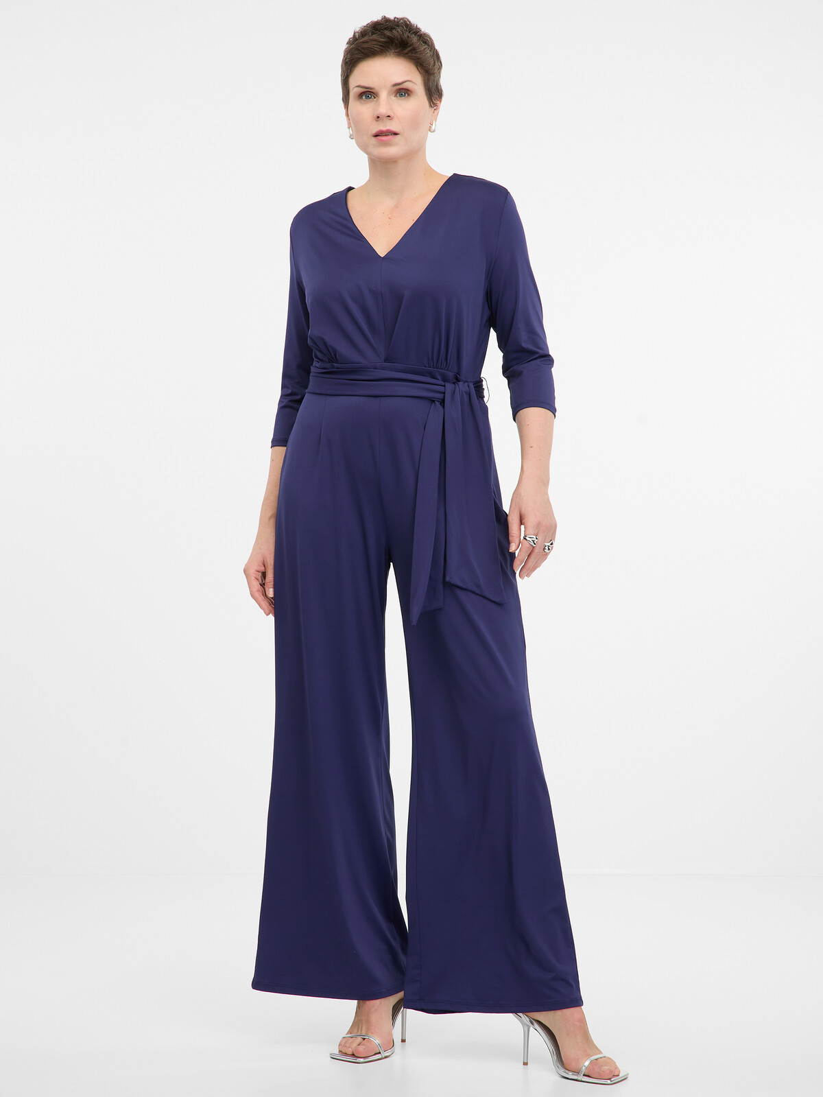 Dark blue women's jumpsuit ORSAY - Women's