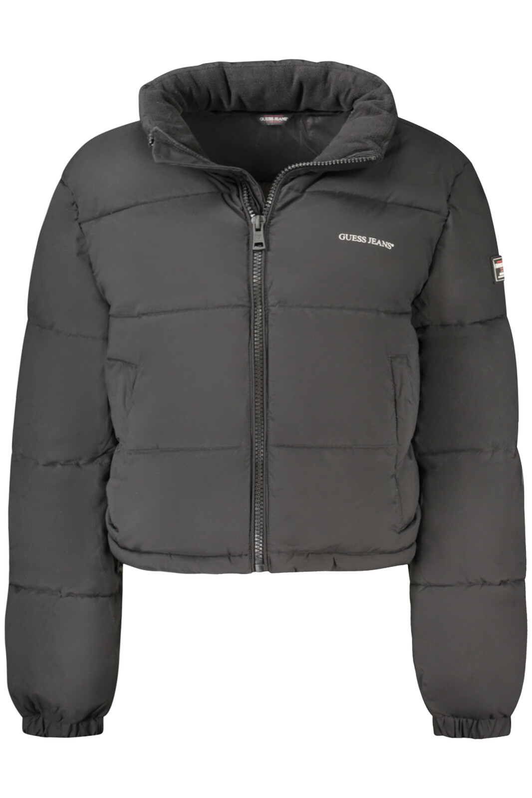 Dámska čierna zimná bunda GUESS JEANS