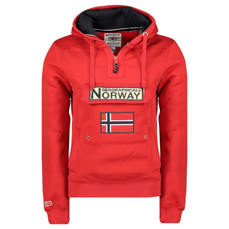 Geographic Norway Gymclass DB 054 M WW2485H/GN-Red Mikina XL