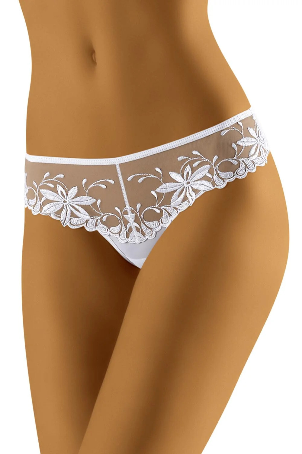 Dámske tangá Zorba White - Wolbar M bílá