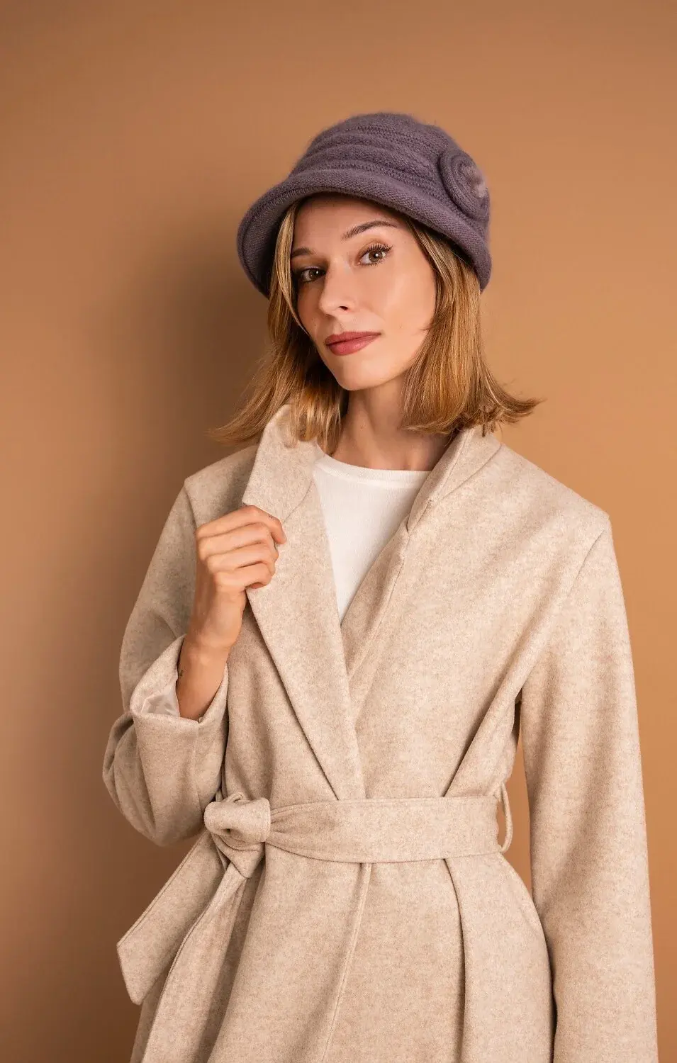 Art Of Polo 23395 Paola dámsky klobúk TMAVĚ BÉŽOVÁ 54-57 cm