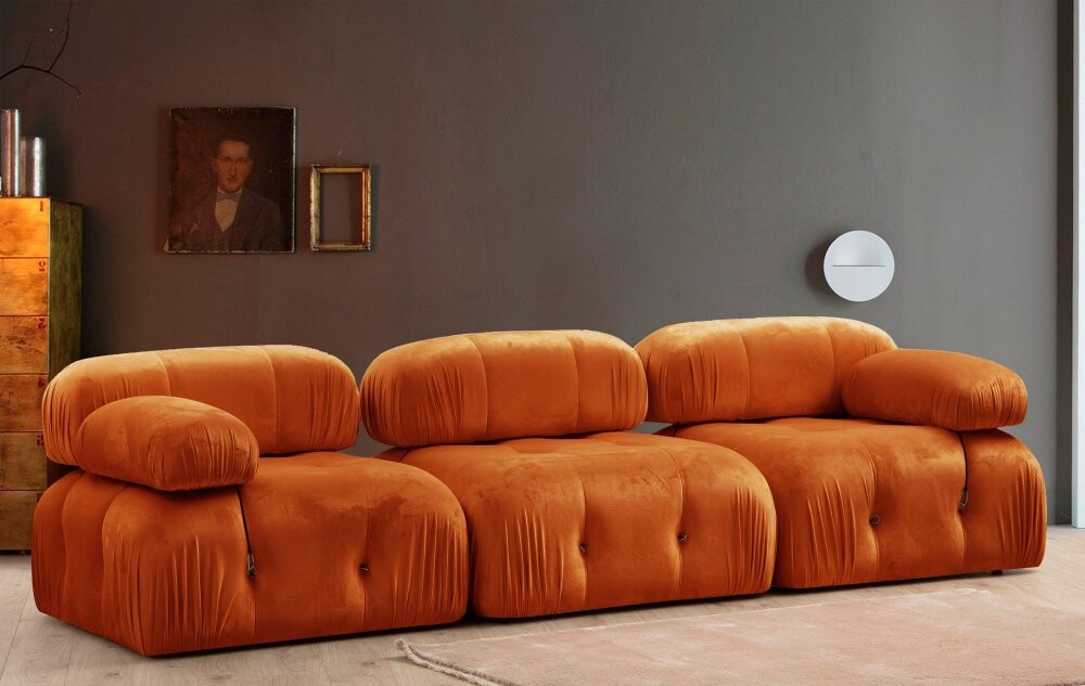 Trojmiestna pohovka Bubble 3 Seater ( L1-O1-1R) - Orange