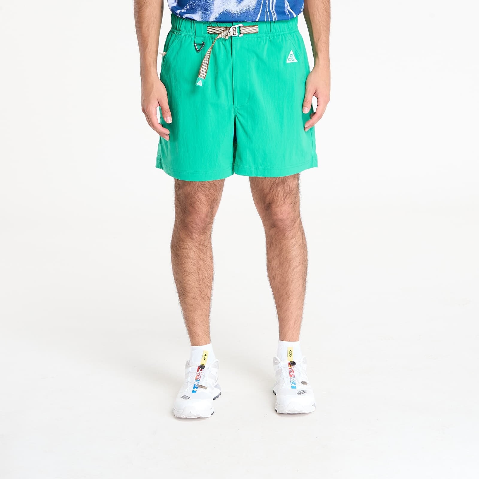 Šortky Nike ACG Men's Hiking Shorts Stadium Green/ Summit White S