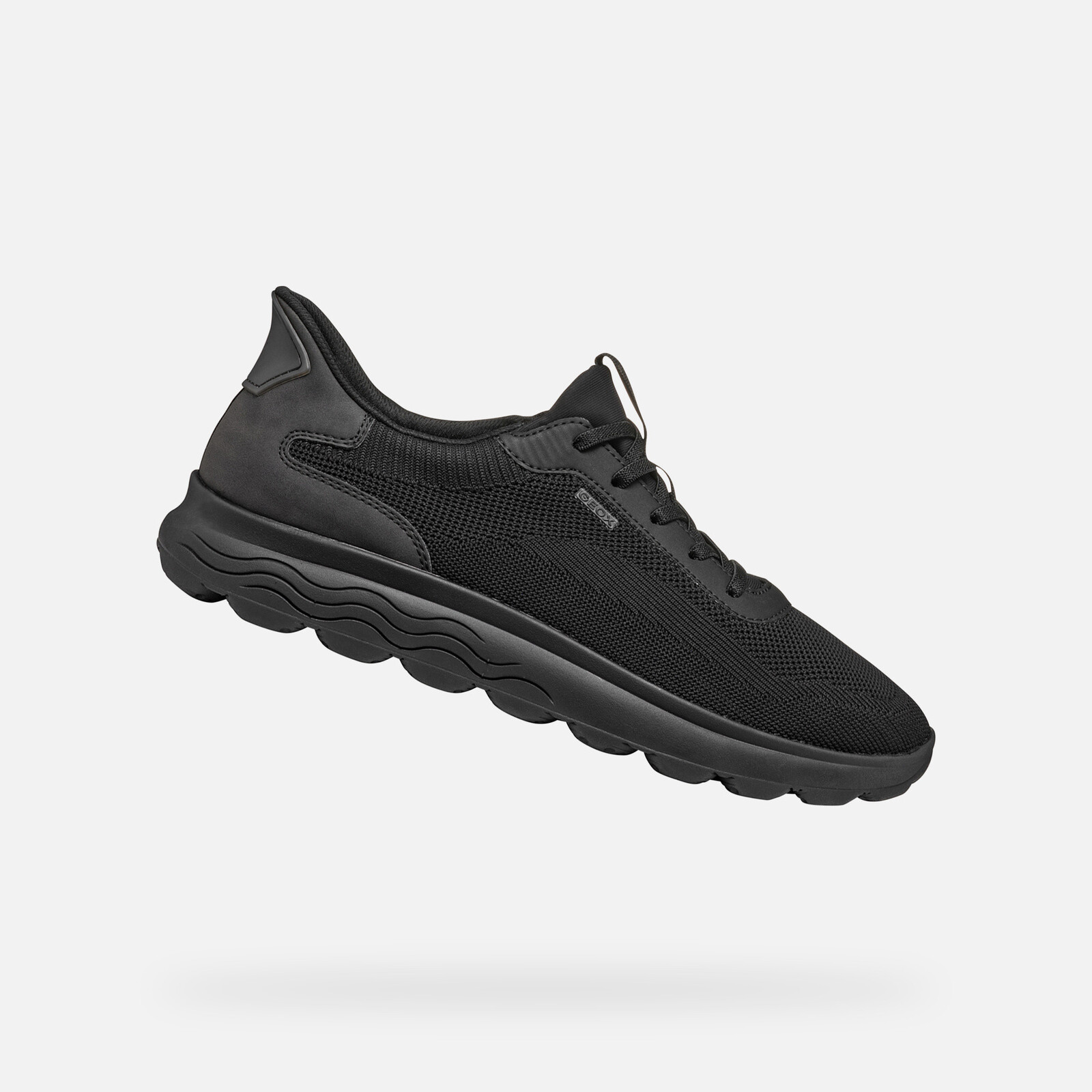Black men's sneakers Geox Spherica Plus - Men's