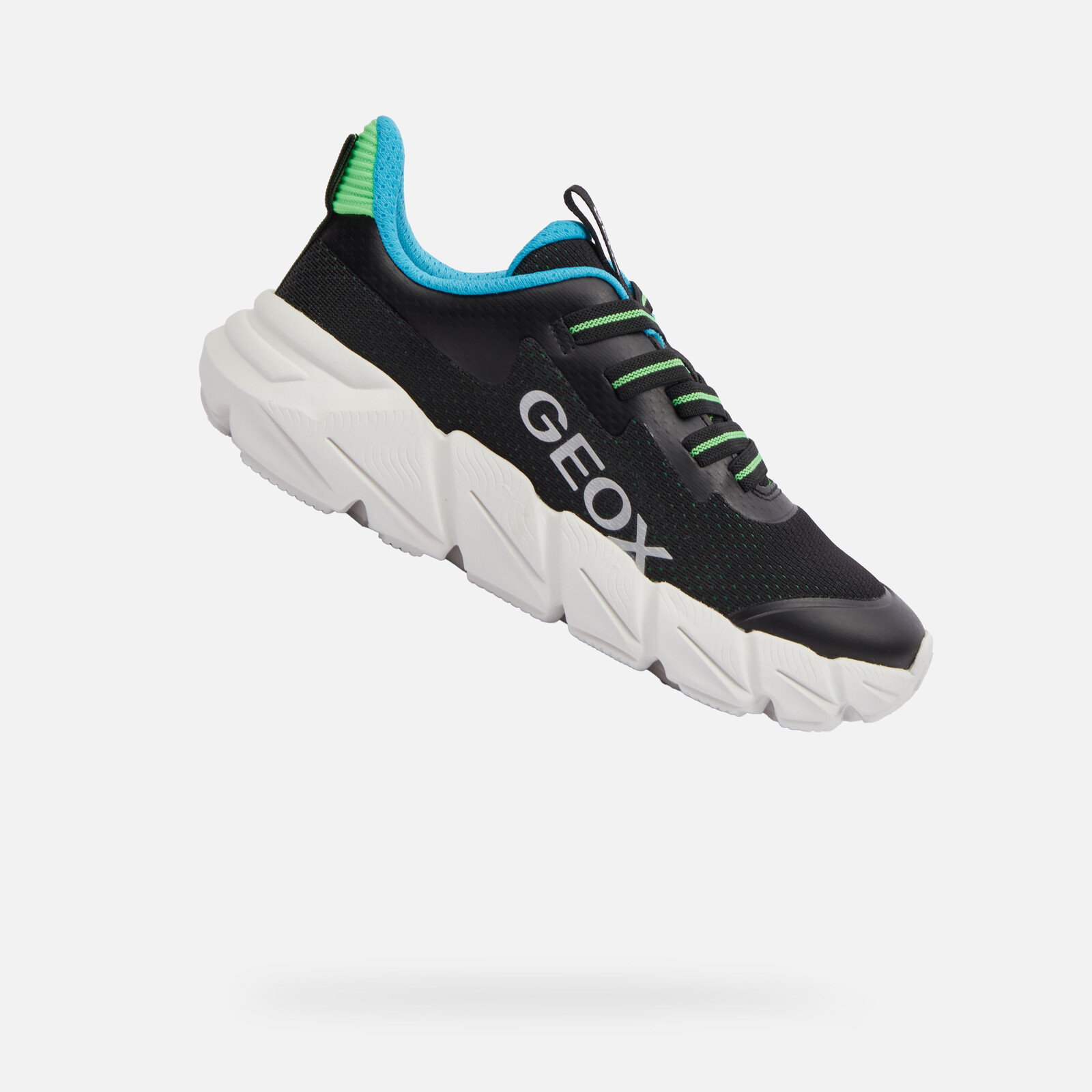 Black Boys' Geox Fast Sneakers - Boys