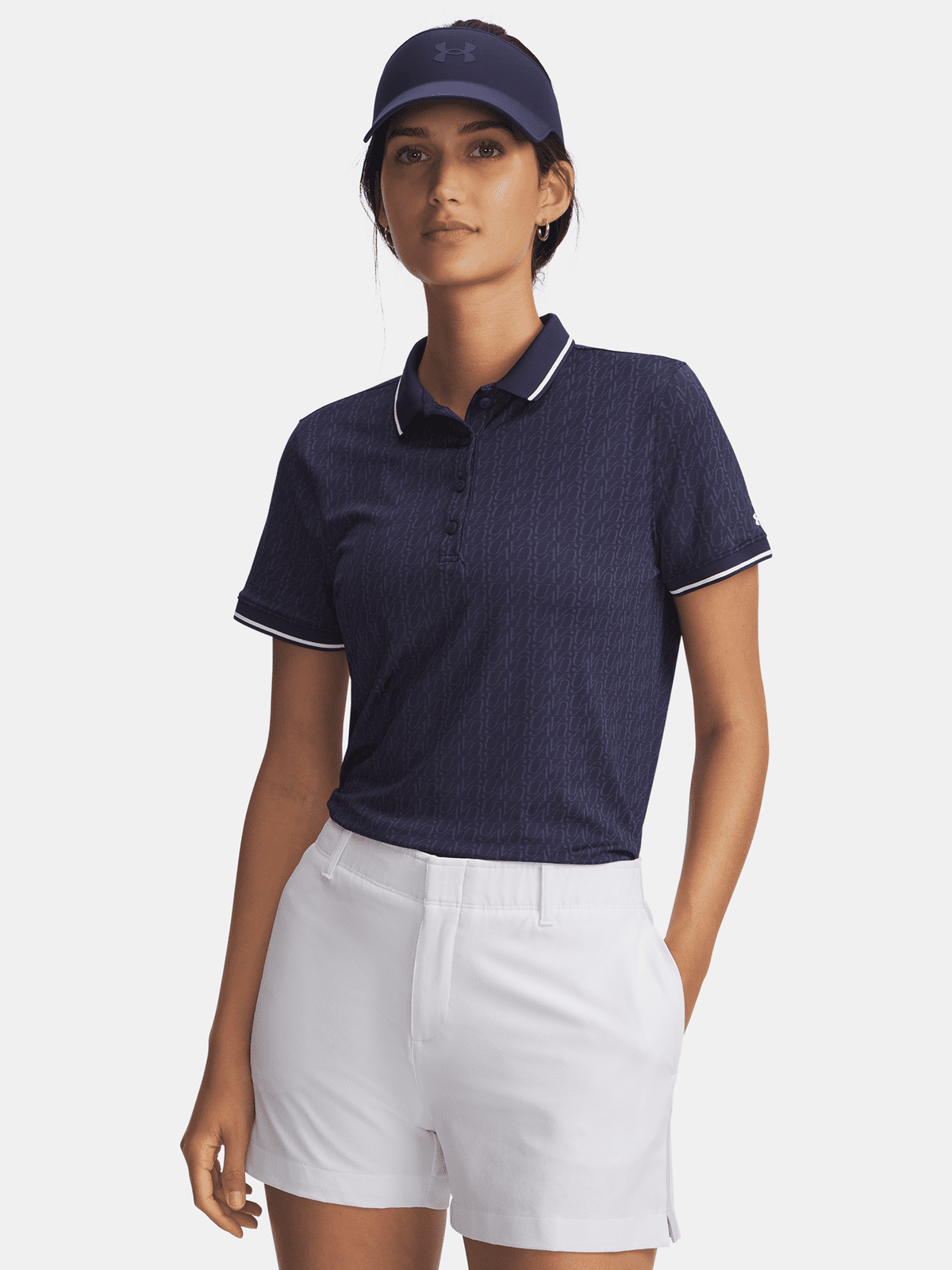 Under Armour UA Playoff Jacquard Polo-BLU Women's T-Shirt - Women's