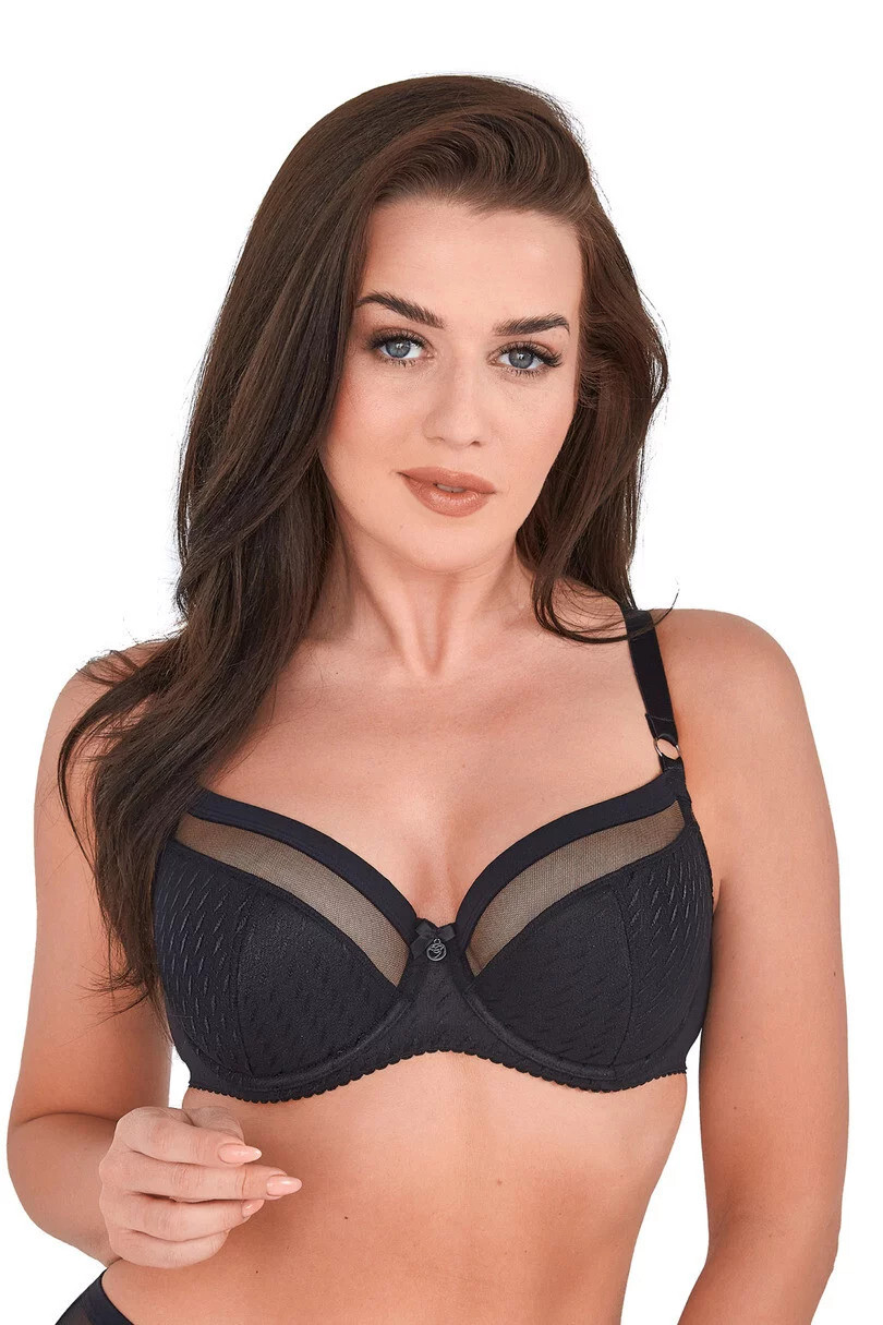 Dámska podprsenka EMMA BS0 1204 Black - Gaia 75G černá