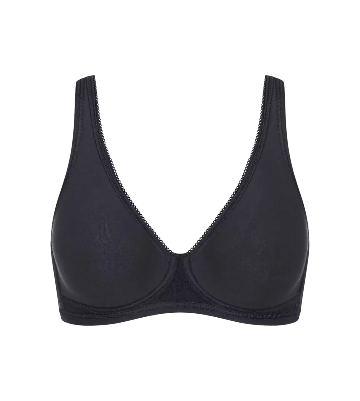 Dámska podprsenka Basic+ Soft Bra - BLACK - black 0004 - SLOGGI BLACK 90C