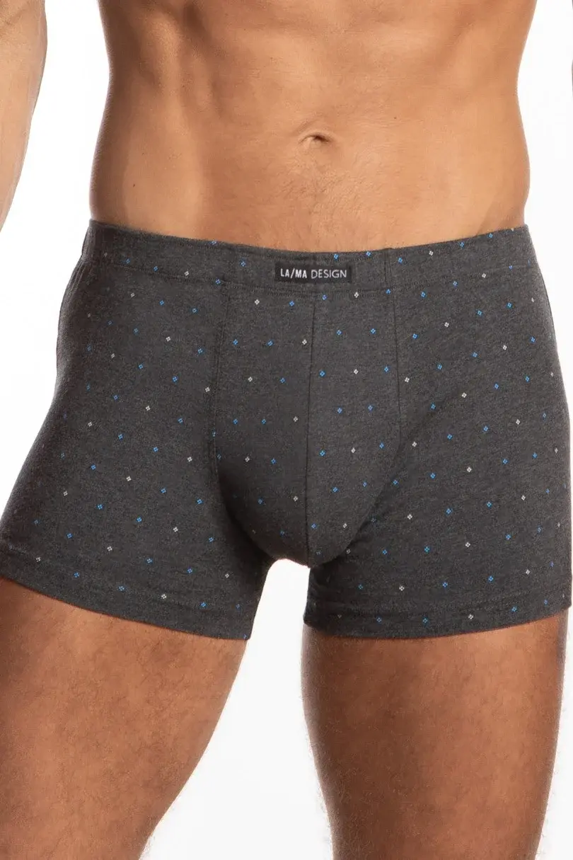 PÁNSKE ŠORTKY M-1060SZ 2-PACK tmavě modrošedá L