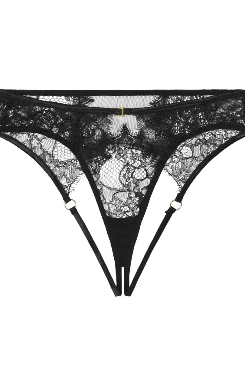 Dámske sexy nohavičky LINDA I 1006 - Fiore L černá