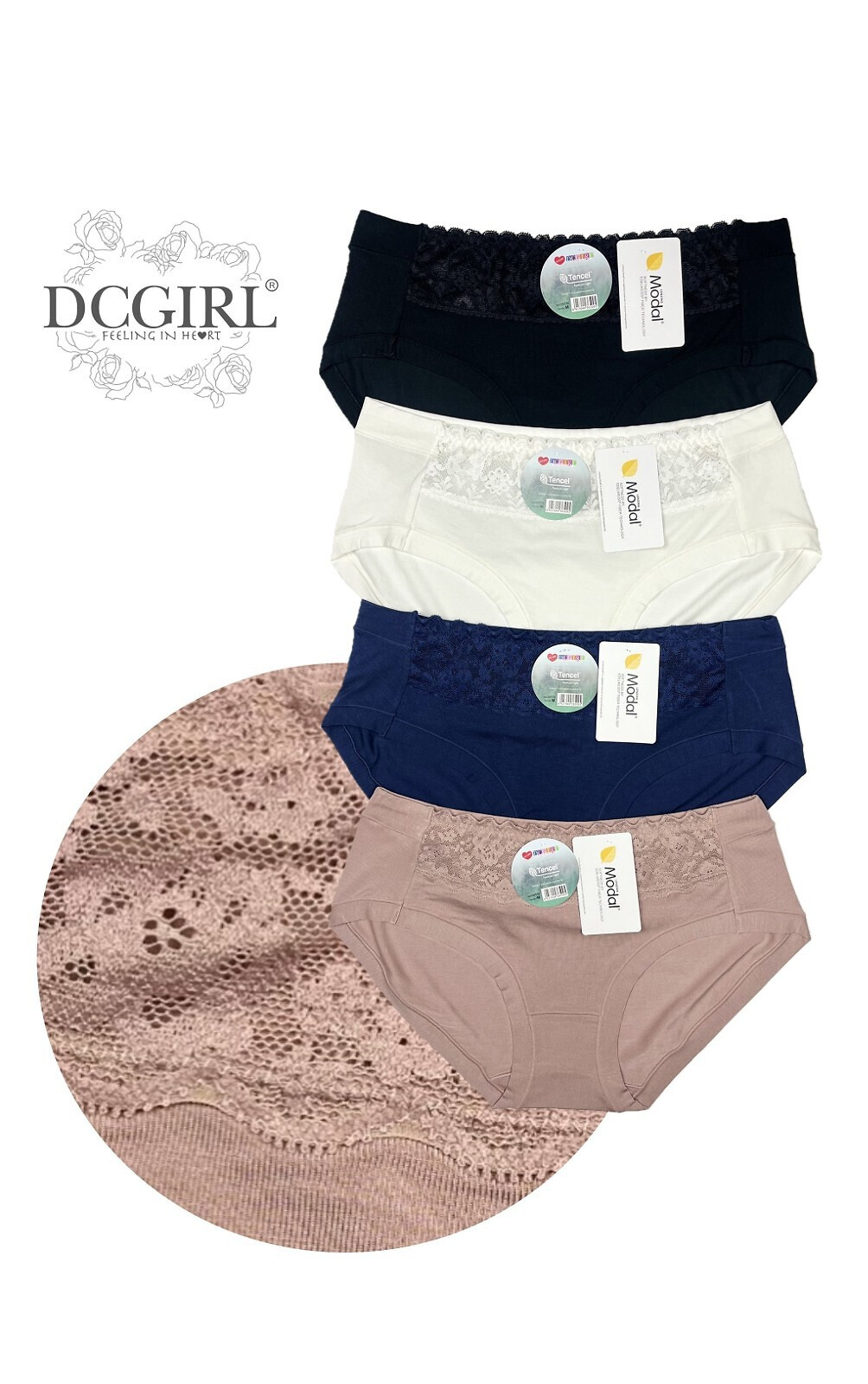 DC Girl nohavičky 26509 A'2 M-XL směs barev XL