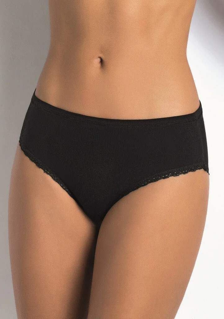 Dámske nohavičky 1259 Black - Sielei 2XL/3XL černá