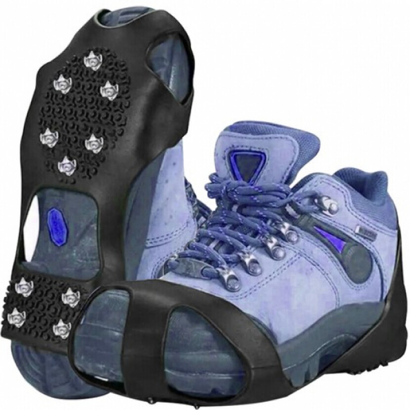 Nešmyky na topánky gumové Trizand Anti-Skid - čierne, 35-39