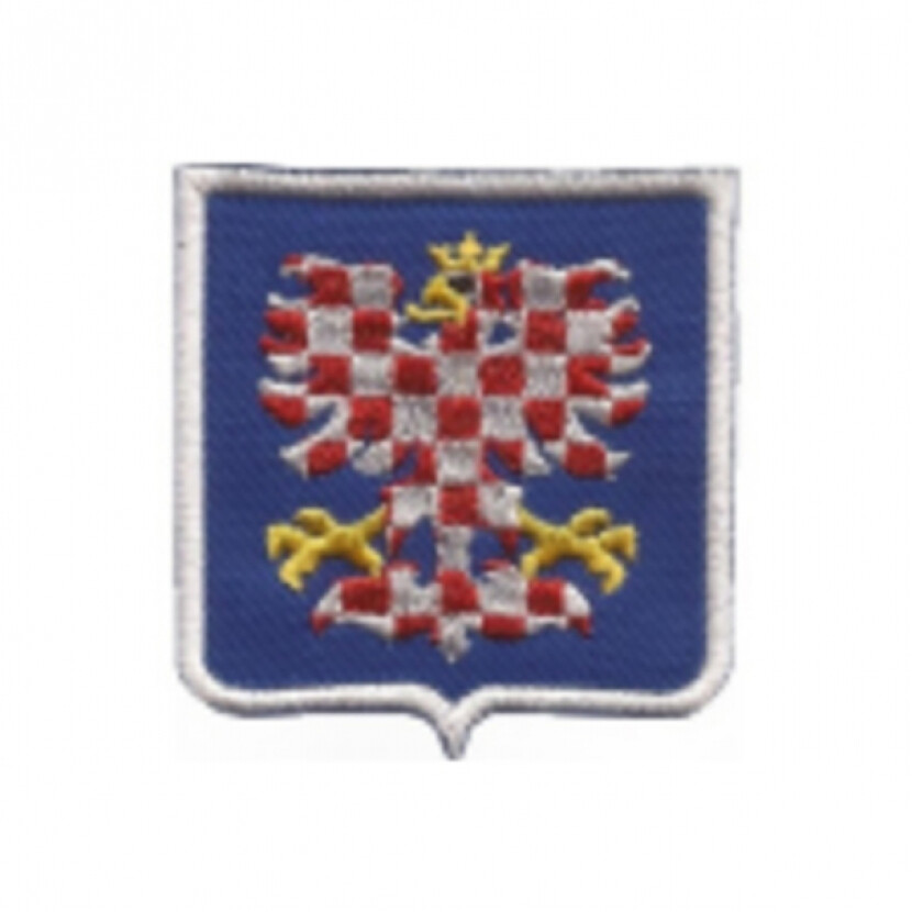 Nášivka znak Morava 5,5x6 cm - farebná