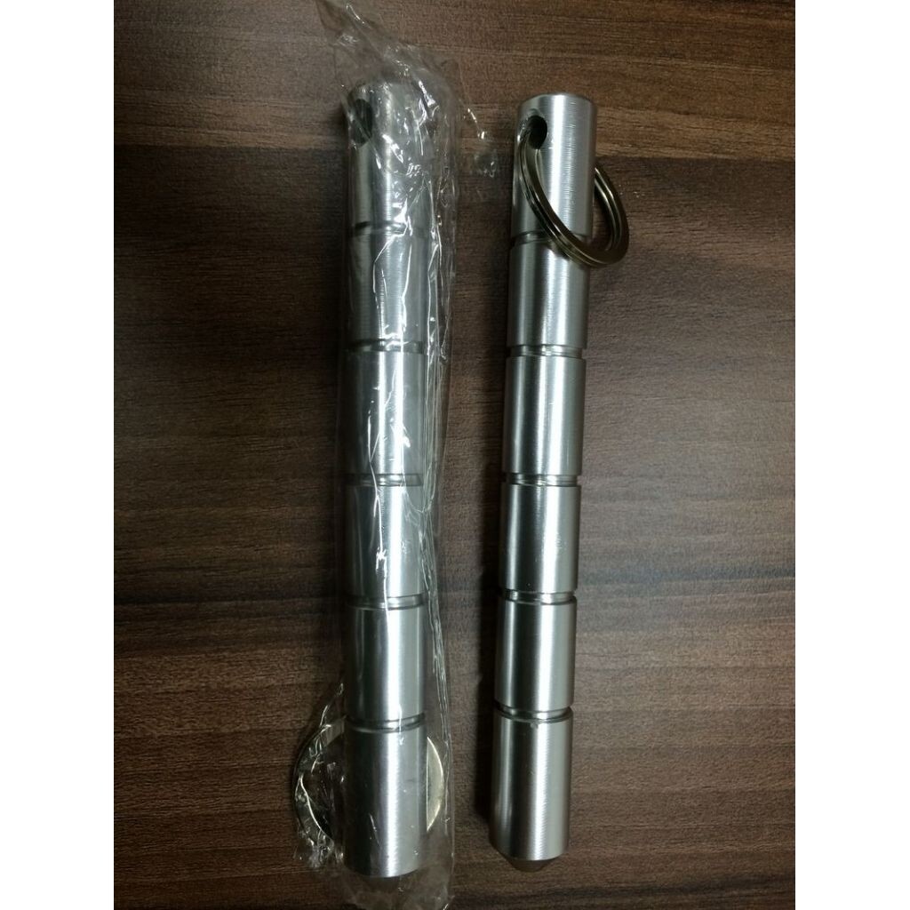 Kubotan okrúhly Shoshannah - strieborný