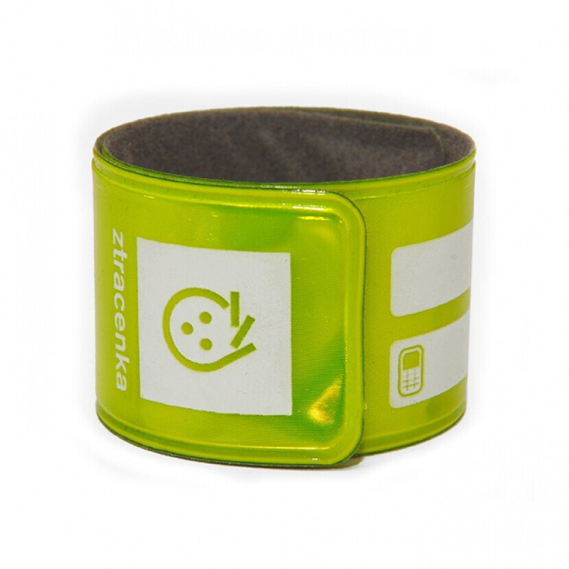 Reflexná páska Stracenka - žltá