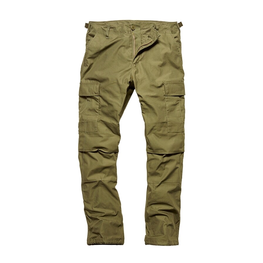 Nohavice Vintage Industries BDU - olivové, L