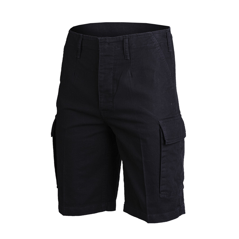 Kraťasy Mil-Tec BW Moleskin - čierne, M