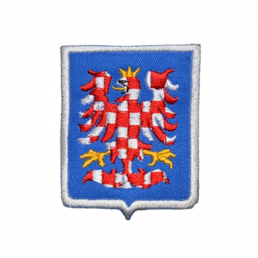 Nášivka znak Moravská orlica - farebná