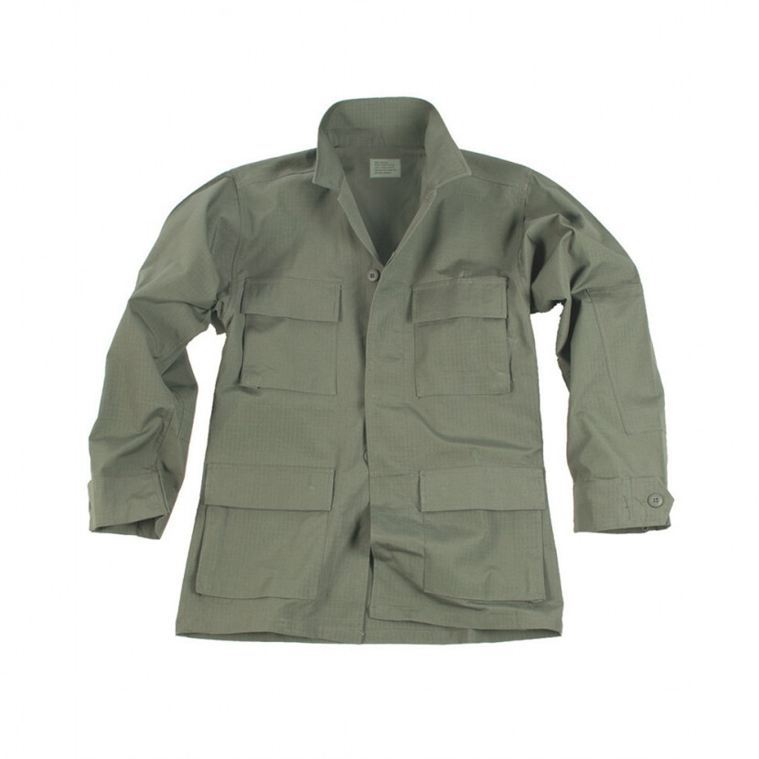 Blúza Mil-Tec US BDU Rip-Stop - olivová, XXL