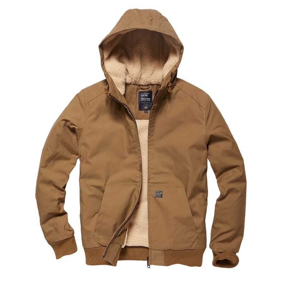 Bunda Vintage Industries Datton - coyote, XL