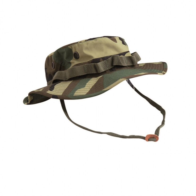 Klobúk US typ GI nepremokavý - woodland, L