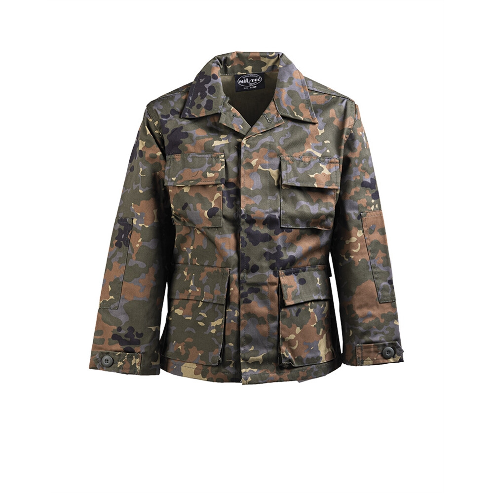 Blúza detská US BDU poľná - flecktarn, XL