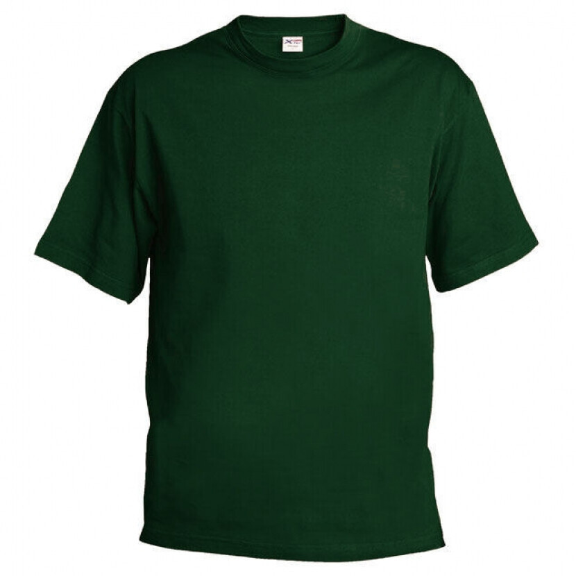 Tričko unisex Xfer 160 - tmavo zelené, S