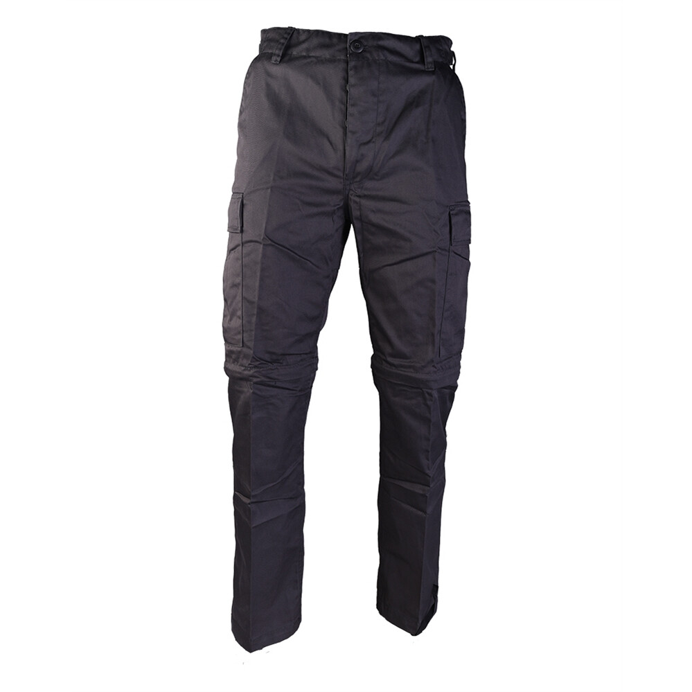 Nohavice Mil-Tec BDU Zip-Off - čierne, S