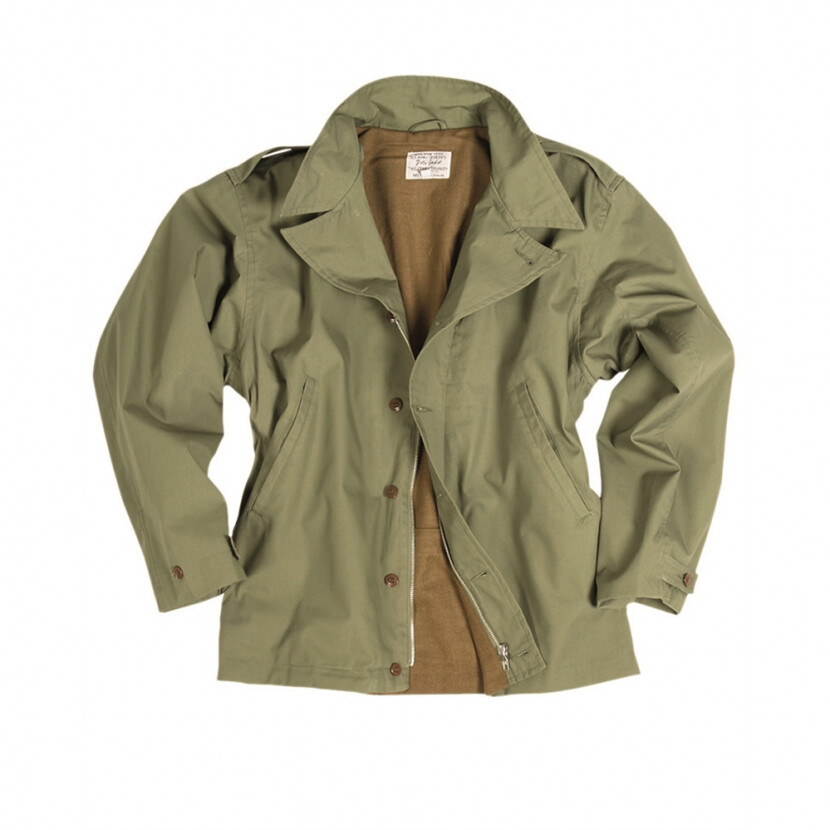 Bunda-blúza US M41 - olivová, 38