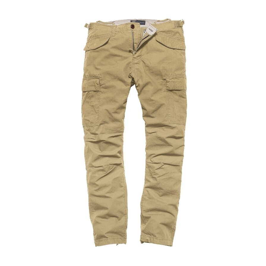 Nohavice Vintage Industries Miller M65 - coyote, 33