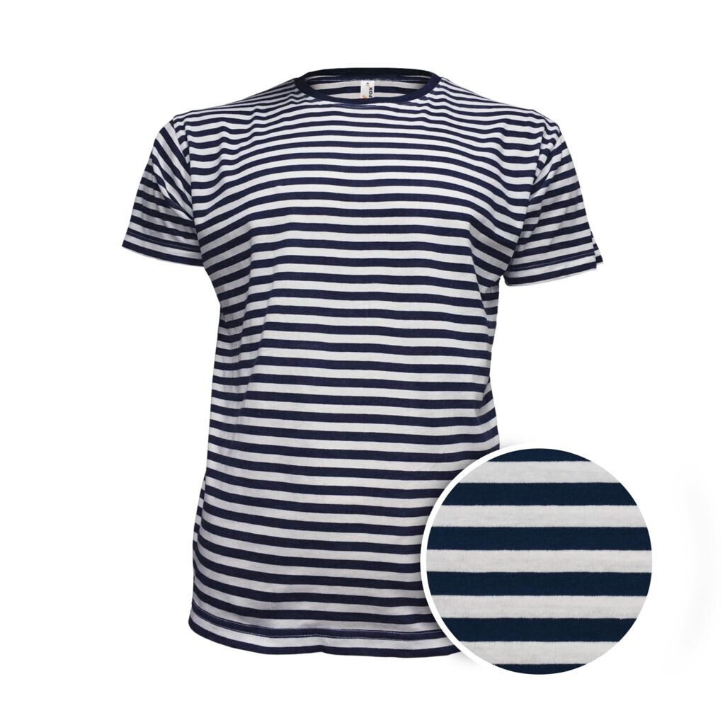 Tričko pánske krátky rukáv Alex Fox Dirk - čierne-biele, XS