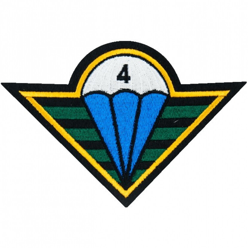 Nášivka AČR 4. brigáda rýchleho nasadenia Žatec - farebná