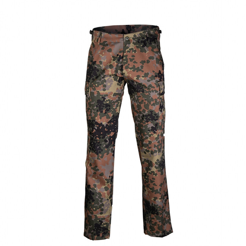 Nohavice Mil-Tec BDU Ranger Straight Cut - flecktarn, XXL