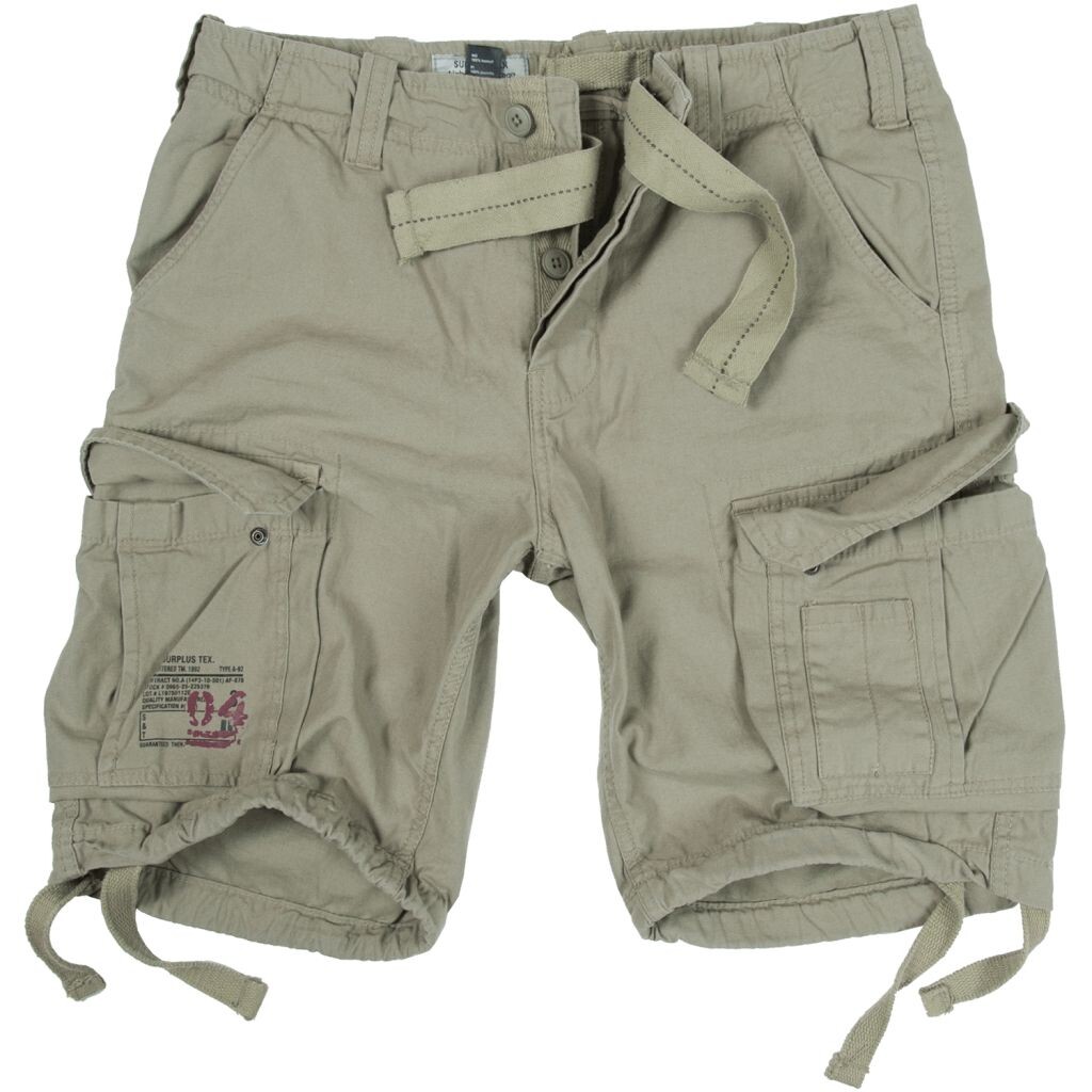 Kraťasy Airborne Vintage Shorts - svetlo olivové, 3XL